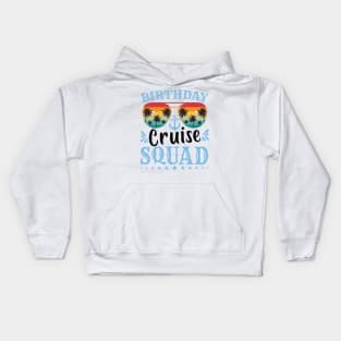 Birthday Cruise Squad Shirt Girls Birthday Cruise Squad 2024 Kids Hoodie